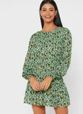 Jacqueline de Yong Leopard Print Dress