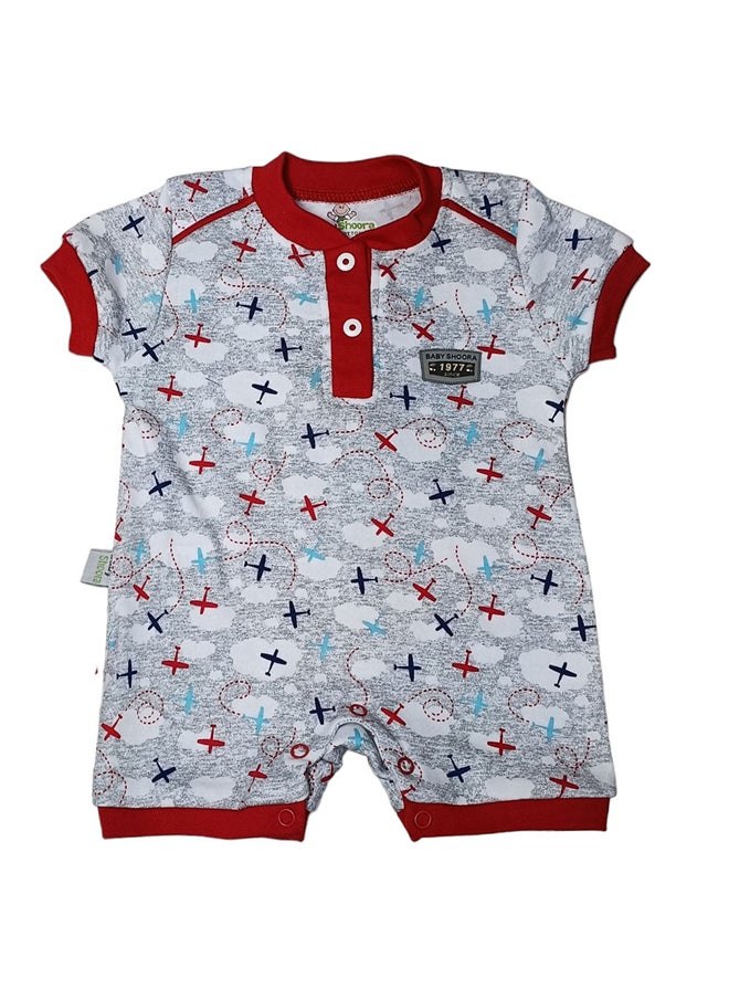 BabyShoora - Baby Boys Jumpsuit With beanie - Image 1