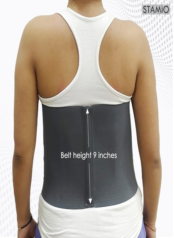 STAMIO Abdominal Support Belt 9" (Medium (32-36) inches) - Image 5