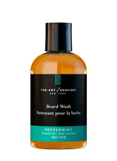 THE ART of SHAVING The Art of Shaving Beard Prep Kit - 4oz Peppermint Beard Wash & Conditioner, 1oz Sandalwood Beard Oil  - Image 4
