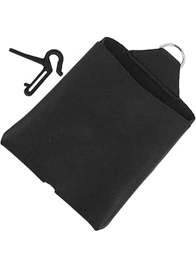 Car Vent Organizer Storage Bag For Sunglasses Pens Coins Black - Image 1
