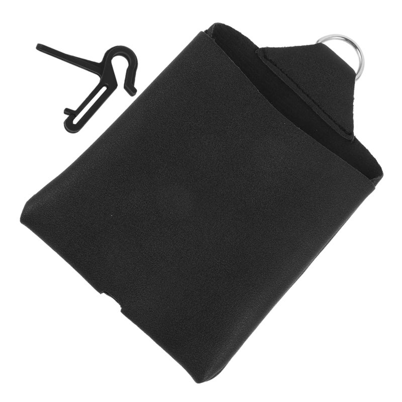 Car Vent Organizer Storage Bag For Sunglasses Pens Coins Black - Image 2