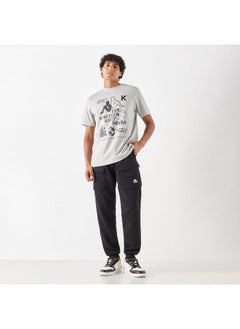 Kappa Kappa Graphic Print T-shirt with Short Sleeves  - Image 2