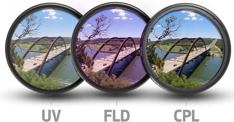 ألتيماكس 67MM Lens Accessory Kit - 6PC Gradual Color Filter + UV CPL FLD Filter + Macro Close Up Set (+1 +2 +4 +10) - Image 3