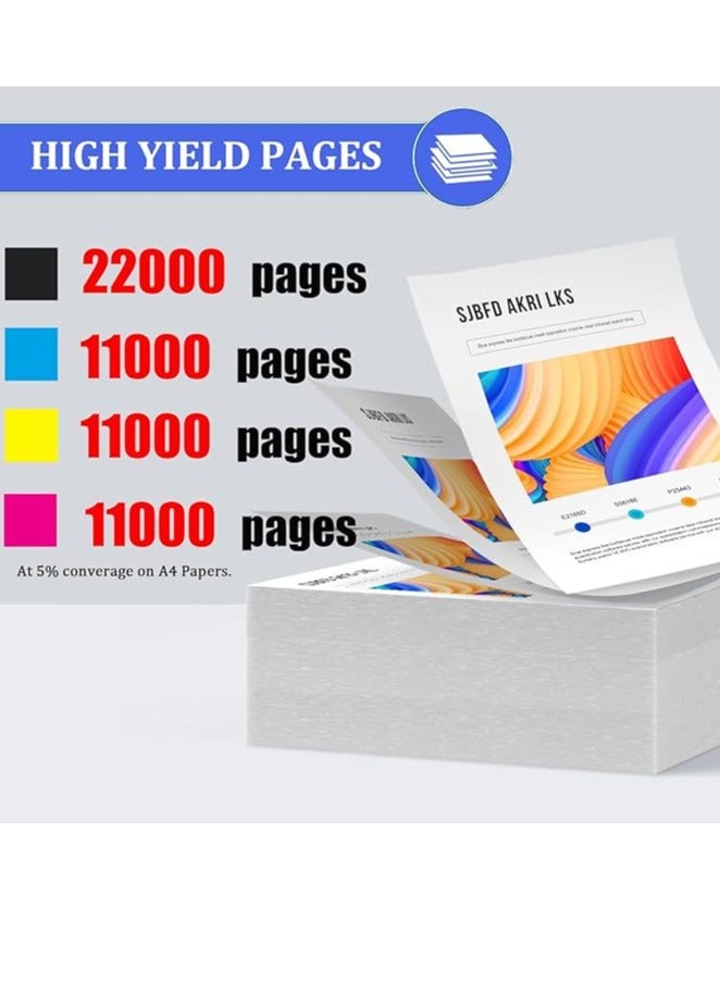 Terabyte NPG46/GPR-31/EXV29 Compatible C-EXV29 NPG-46 GPR-31 Toner Cartridges set for Image Runner ADV IR C5030 5035 C5235 C5240 BLACK Color - Image 2