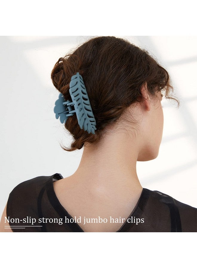 AMCAMI Hair Accessories for Women - 8 Pack Trendy Banana Clips for Thick Hair, 3.7 inch Non-slip Large Strong Hold Jaw Clips - Image 5