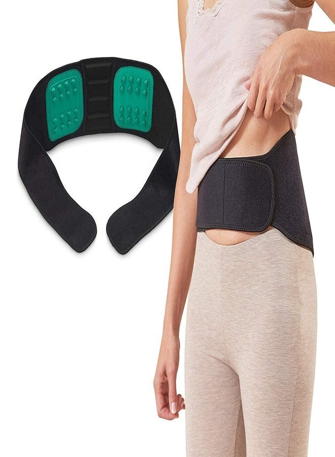 PRISO Adjustable & Best Material Elastic Infrared Magnetic Therapy for Lower Back Pain Relieve and Injury Prevention Absorb Sweat Lumbar Brace Waist Support Breathable Belt for Man And Woman. - Image 1