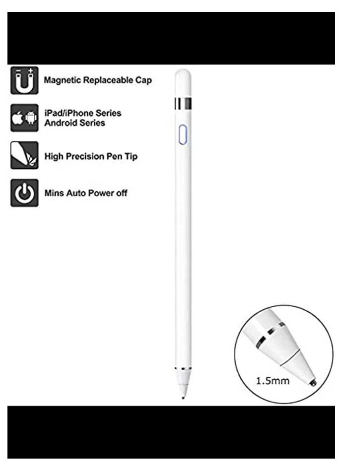 PROMASS - Capacitive Stylus Pen For Apple iPad Pro White - Image 1
