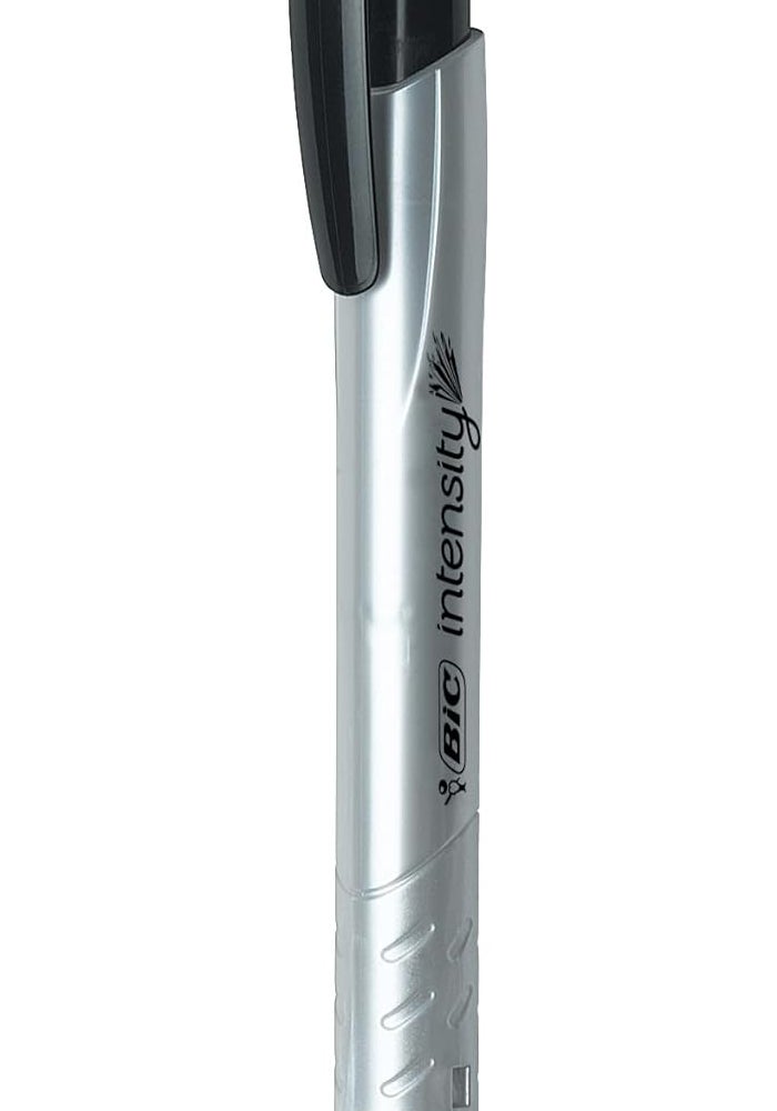 BIC Intensity Retractable Permanent Marker, Fine Point, Black, 12-Count - Image 4