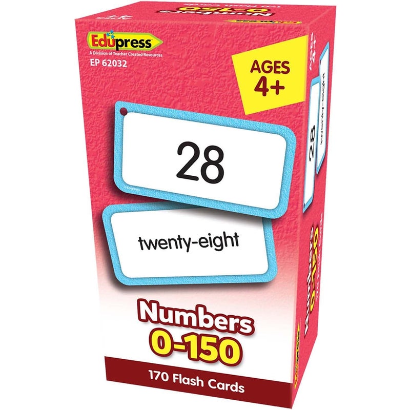 Teacher Created Resources Edupressâ„¢ Numbers 0-150 Flash Cards - Image 1