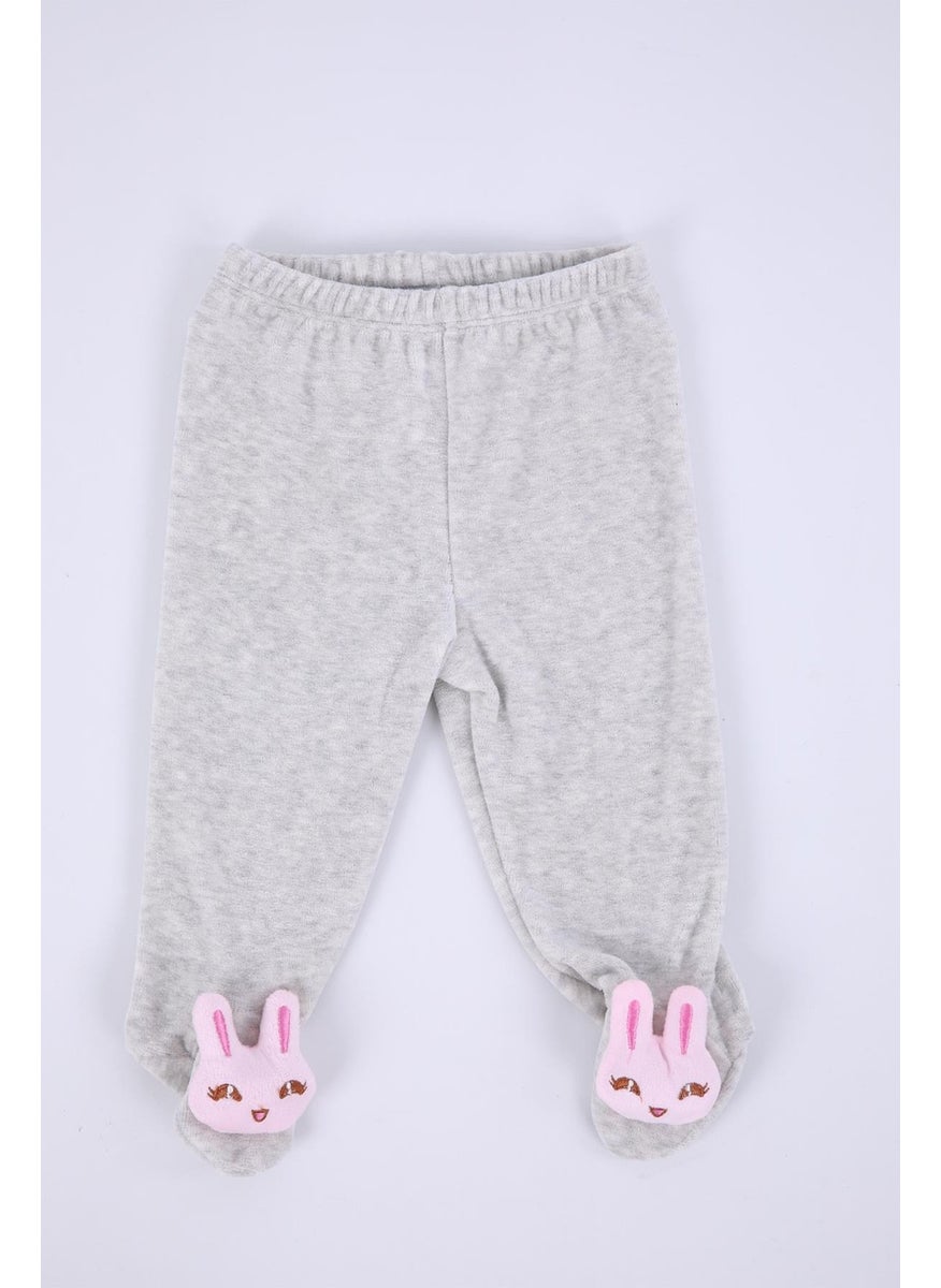 Baby Hola Velvet Toy Girl Boy Baby Kids Trousers Rabbit  - Image 2