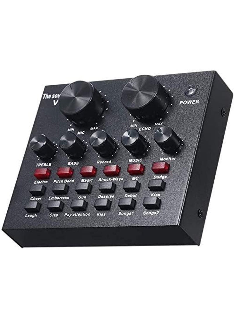 V8 Multi functional USB Webcast Sound Black - Image 1