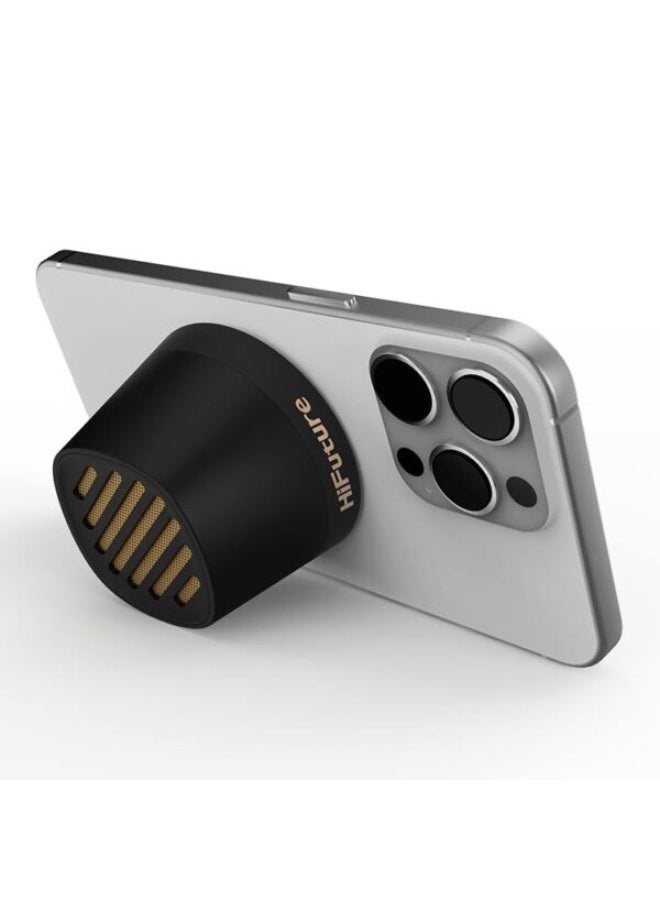 هاي فيوتشر مكبر صوت لاسلكي بتقنية بلوتوث من HiFuture MEGA S MagSafe مع حامل للهاتف وشحن لاسلكي - Image 1
