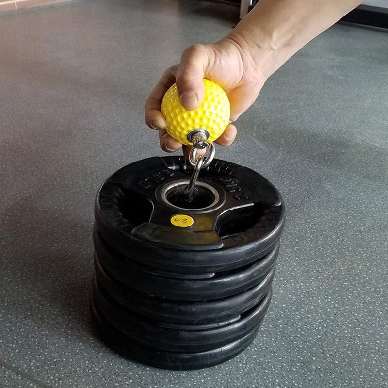 klarako Gym Pull Up Ball Grips Power Force Muscle Training Barbells Hand - Image 3