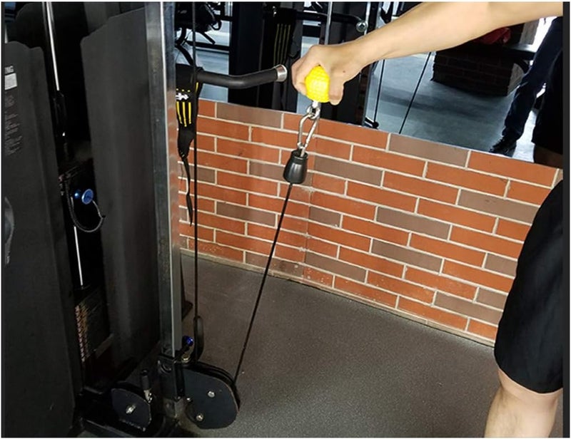 klarako Gym Pull Up Ball Grips Power Force Muscle Training Barbells Hand - Image 5