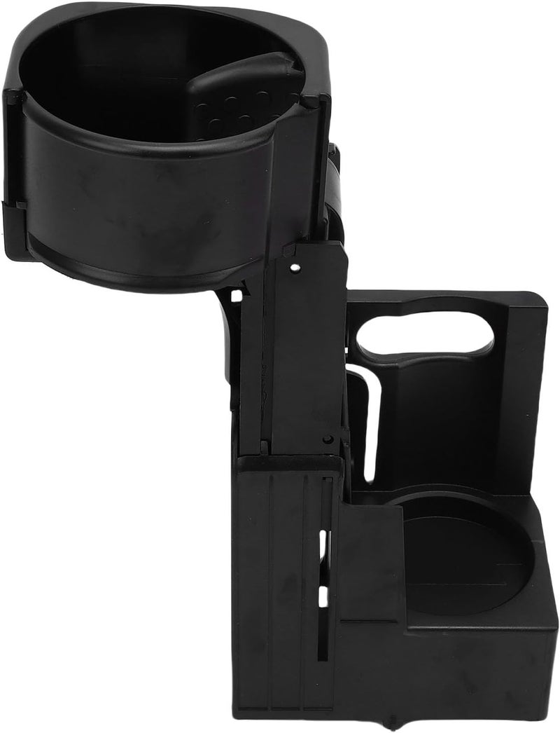 Telescopic Center Console Cup Holder, ABS Car Console Organizer with Cup Holder Expander for E Class E500 2003-2006 - Image 3
