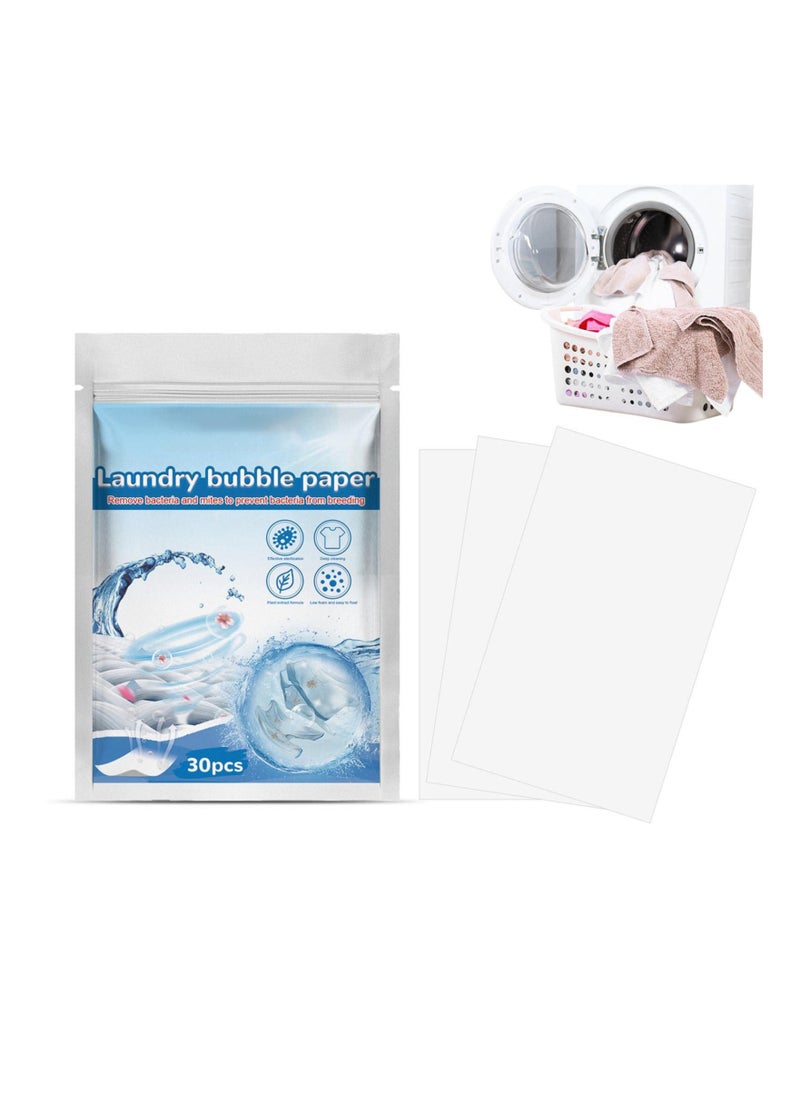 Generic - Biodegradable Laundry Sheets, 60 Pack, Eco-Friendly Detergent for Sensitive Skin, Zero Waste Cleaning Solution - Image 1