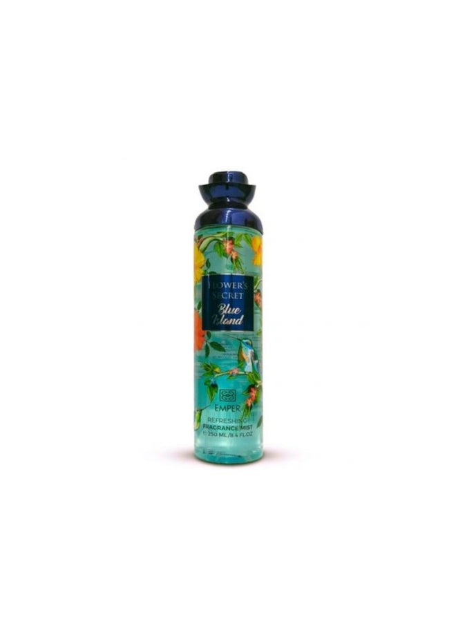 Emper - Flower's Secret Blue Island Body Mist For Women 250ml - Image 1