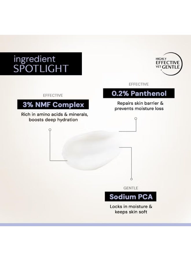 Deconstruct Oil-Free Moisturizer for Oily Skin - 3 NMF Complex + 0.2 Panthenol | Non-Comedogenic Moisturizer - 50gm - Image 3