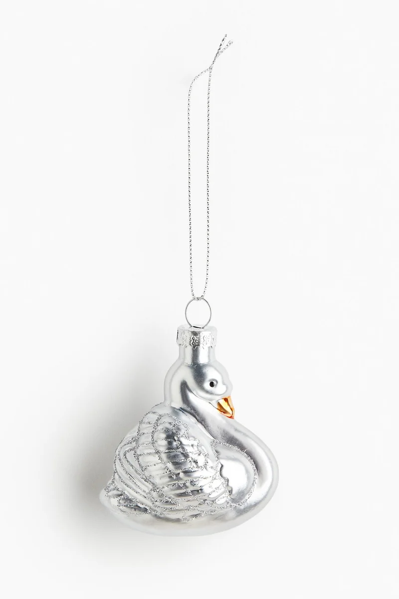 اتش اند ام زينة كريسماس زجاجية