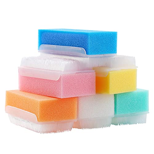 JIESI Sensory Brush(6 Pack), Reusable Baby Bath Scrubber, Birthday Gift for Kids Men Father Mother Wife Family - Image 1