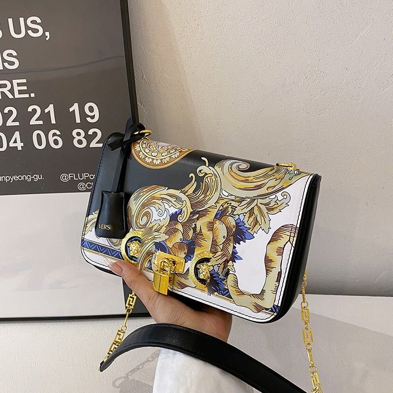 Niche Design High-Grade Messenger Bag 2023 New Chanel Style Fashionable Western Style Chain Shoulder Messenger Bag For Women - Image 2