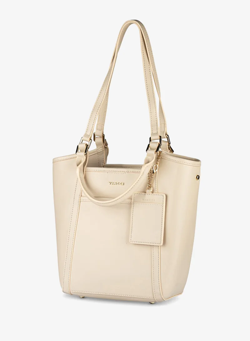 Vincci Beige Women Tote Bag for Women | Best Price UAE
