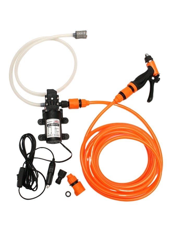 12 Volt Portable High Pressure Washer Power Pump Kit For Car