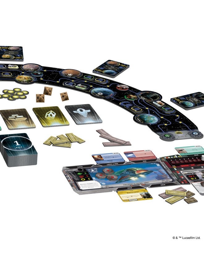 Fantasy Flight Games لعبة لوحية ستار وورز أوتر ريم؛ لعبة استراتيجية؛ لعبة مغامرة للبالغين والمراهقين؛ للأعمار من 14 وما فوق؛ 14 لاعب؛ متوسط وقت اللعب 34 ساعة؛ من إنتاج فانتسي فلايت جيمز - Image 4