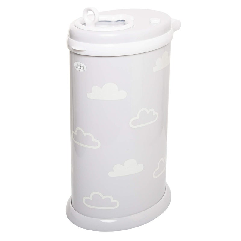 ubbi Ubbi GlowinTheDark Cloud Peel and Stick Decal Stickers Decorative Sticker for Diaper Pail or Baby Nursery