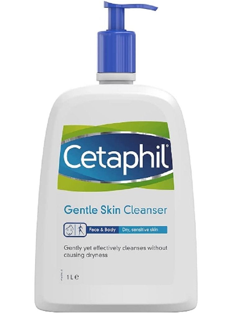 GALDERMA Cetaphil Gentle Skin Cleanser Family Size  1 Litre  - Image 1