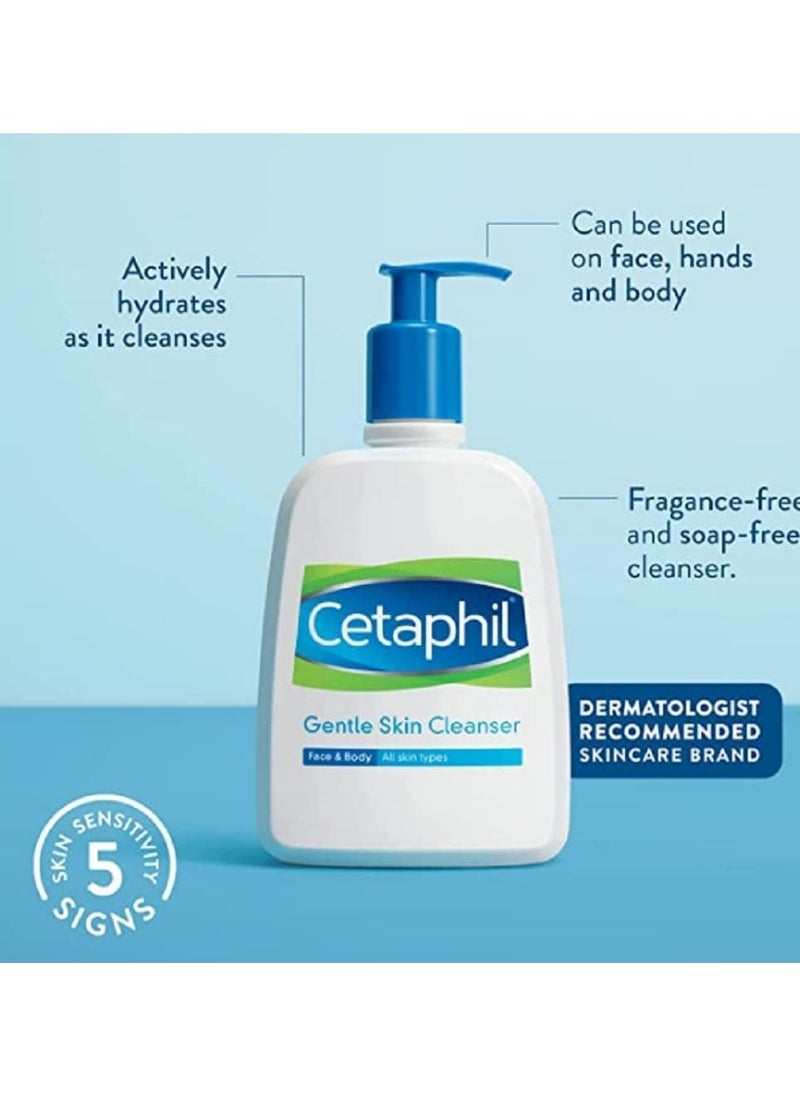GALDERMA Cetaphil Gentle Skin Cleanser Family Size  1 Litre  - Image 2