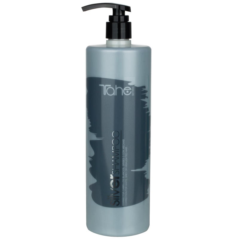 Tahe Botanic Silver Shampoo Correction for White, Grey or Highlighted Hair 1000ML