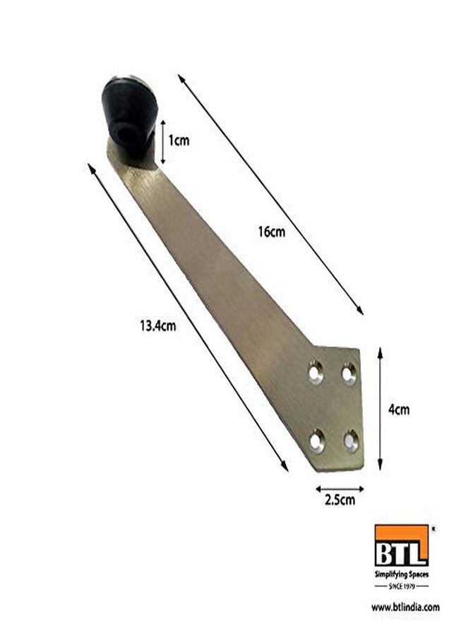 BTL Overhead Door Stopper for Right Hand with Rubber (Overhead Top Jamb Mounted Door Stopper)(Stainless Steel 304)(Pack of 1 Piece)(BDF-DS-3R) - Image 4