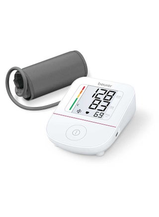 Beurer BM 23 Classic Upper Arm Blood Pressure Monitor – Arrhythmia Detection | Cuff-Fit Guidance | Scan & Save to HealthManager Pro App | Colour Risk Scale