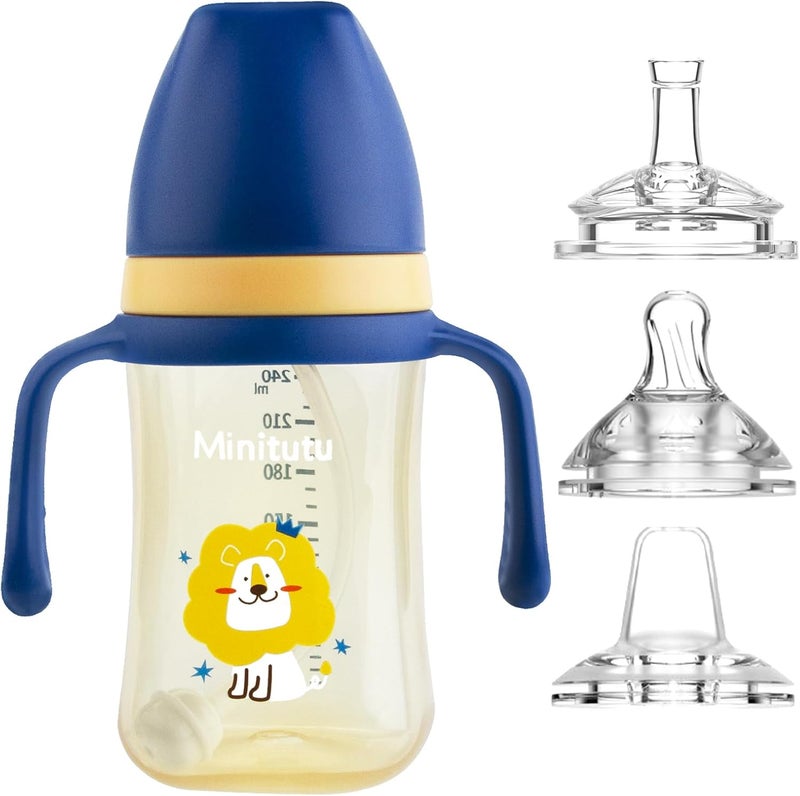 Qshare 3 in 1 Learning Cup with Straw - Image 1