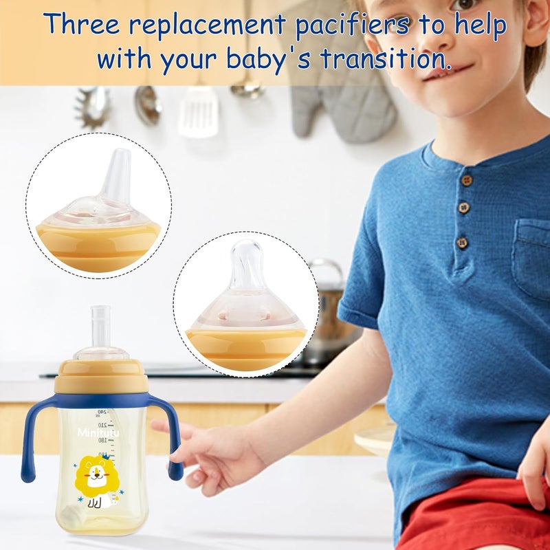 Qshare 3 in 1 Learning Cup with Straw - Image 4