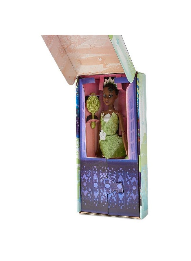 Disney Store Official Disney Princess Classic Doll (Tiana from The Princess and the Frog), 11 Inches, includes Brush with Molded Details, Posable Toy in Classic Outfit - Disney Princess Toys for Girls - Image 2