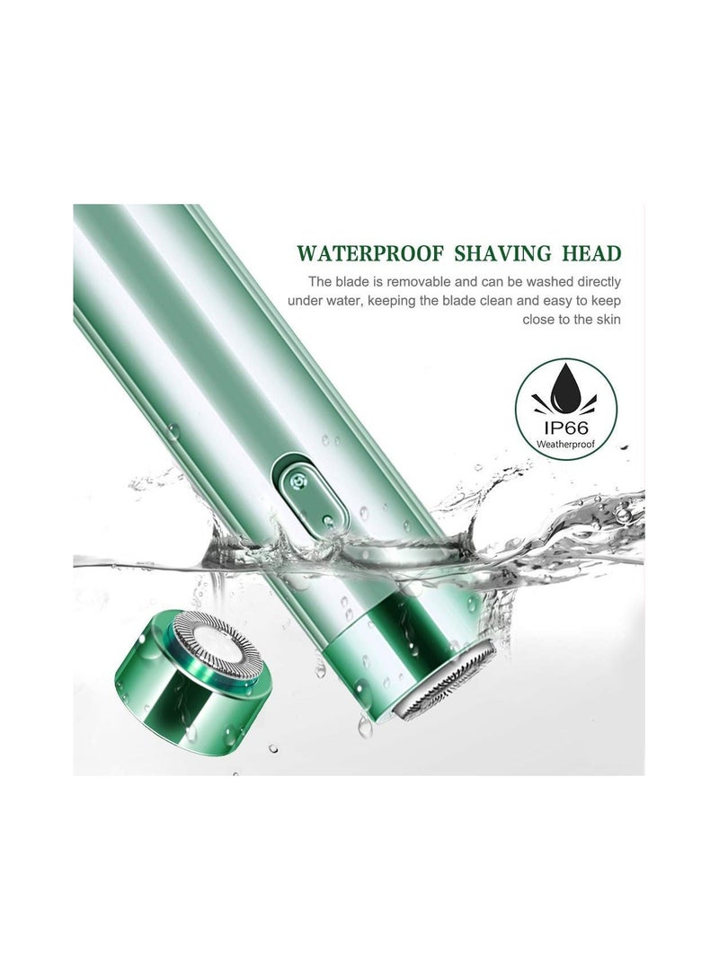 Hair Remover for Women, Electric Lady Shaver Flawless Bikini Trimmer Painless Remover, Waterproof Ladies Electric, Portable, Skin Friendly, Peach Fuzz, Facial Hair, Lip, Chin - Image 4