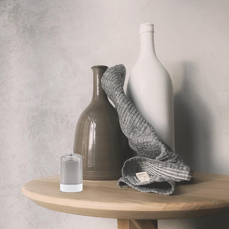 White Plastic Toothpick Holder With Semi Automatic Dispenser For Kitchen Home And Restaurant - Image 5