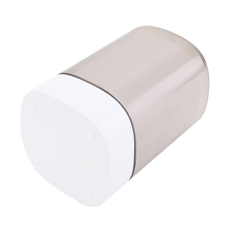 White Plastic Toothpick Holder With Semi Automatic Dispenser For Kitchen Home And Restaurant - Image 2