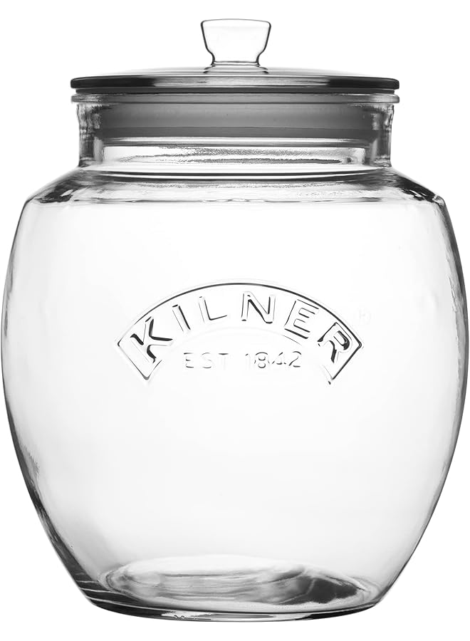 Kilner Universal Push Top Storage Jar 4L - Image 1