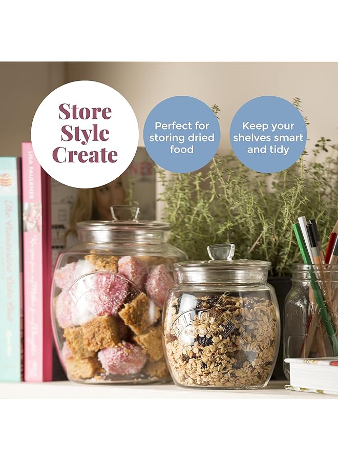 Kilner Universal Push Top Storage Jar 4L - Image 5