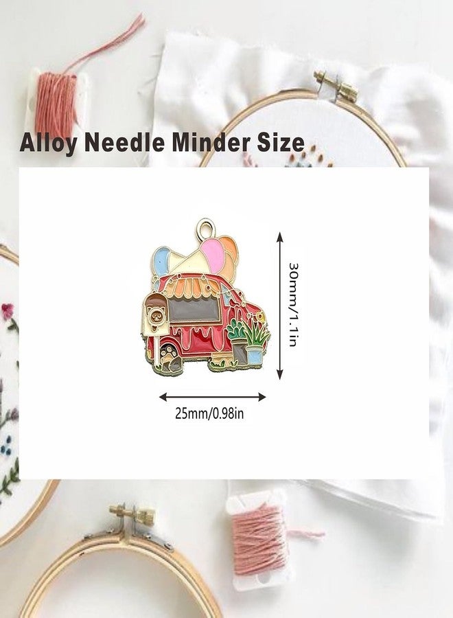MAGNEECH RV Needle Minder Set - Magnetic Needle Holder for Cross Stitch, Embroidery Accessories - Funny Needle Minder (2 PCS) - Image 3