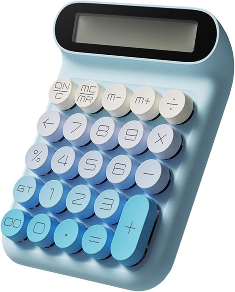 Shock Mechanical Calculator ABS Build Long Comfort Tactiles Response Clear Screen Office Equipment Portable Office Calculator - Image 3