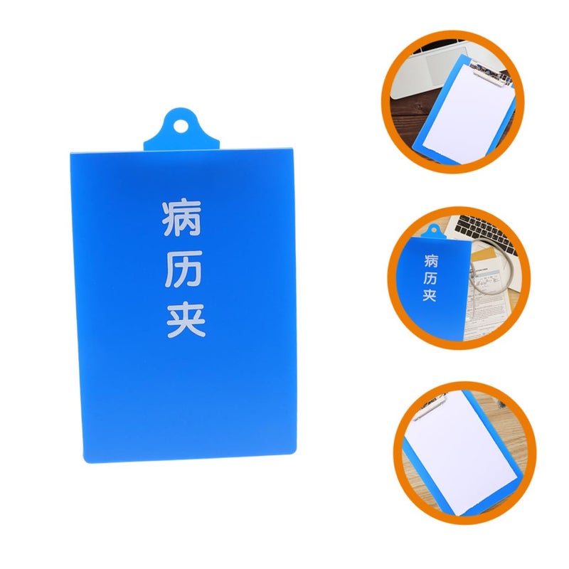 Multipurpose Hospital Clipboard for Medical Records Writing Board Strong Clip Healthcare Professionals - Image 5
