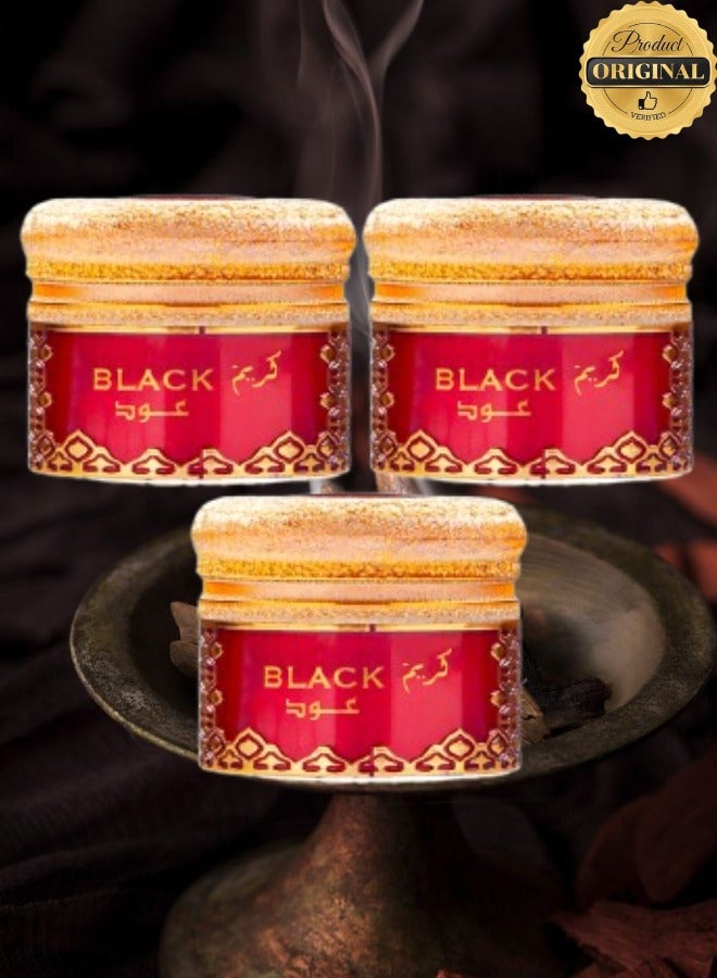 Banafa 3 Pieces Black Oud Cream 9g - Image 1