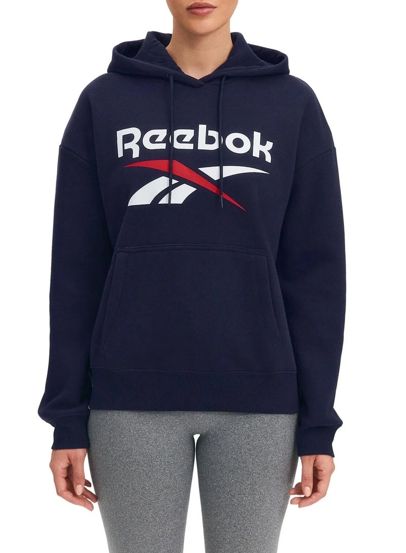 Reebok Marlowe 2 Col Logo Oversized Hoody - Image 1
