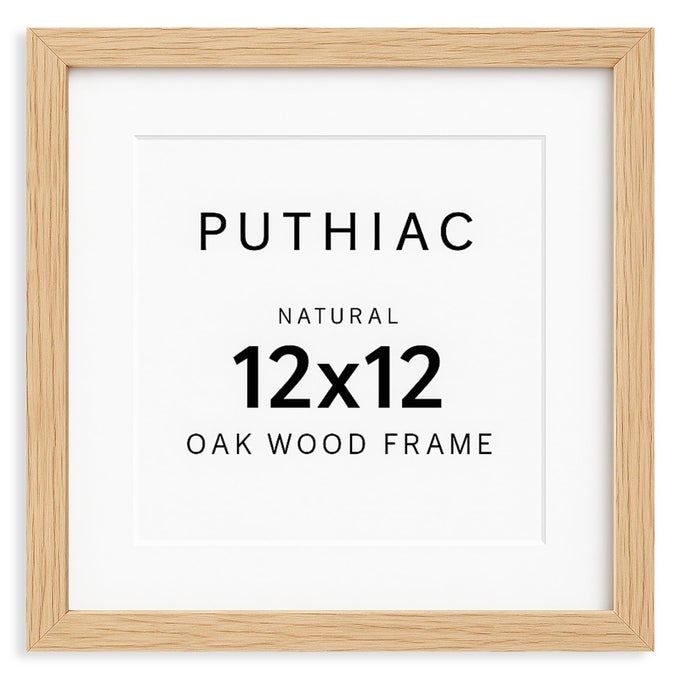 12X12 OAK WOOD PICTURE FRAME MINIMALIST 12X12 POSTER FRAME 12X12 PICTURE FRAME WOOD NATURAL SOLID WOODEN PICTURE FRAMES FOR WALL ART PHOTO AND PRINTS1 PACK BEIGE