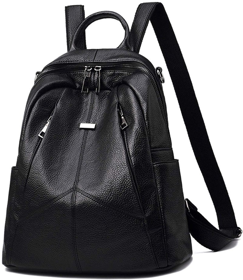 TrueArch Anti-Theft Cross Leather Backpack & Purse for Women | Shoulder Bag for Women and Girls | College Bag for Girls | Multipurpose Travel Bag | Durable | Convertible - Image 1